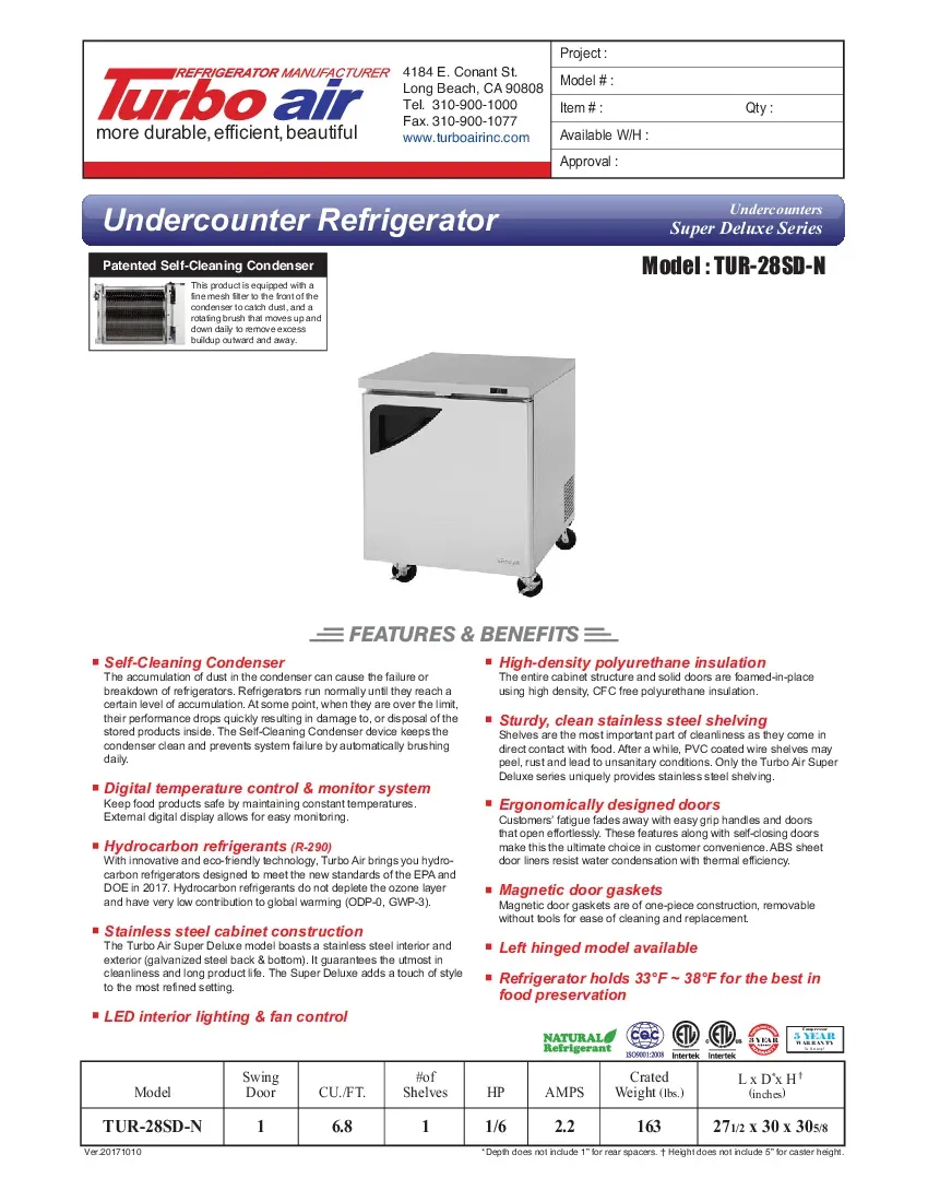 turbo-air-tur-28sd-n-refrigerator-undercounter-reach-in-115v-27-5-w-swing-d-260726w2dhza.pdf