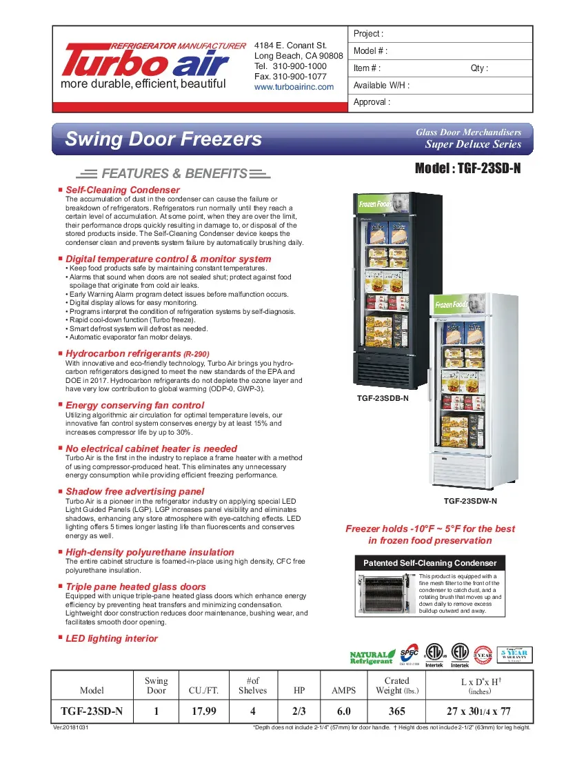 turbo-air-tgf-23sd-n-freezer-merchandiser-115v-glass-door-one-section-specs-26071985tmu6.pdf