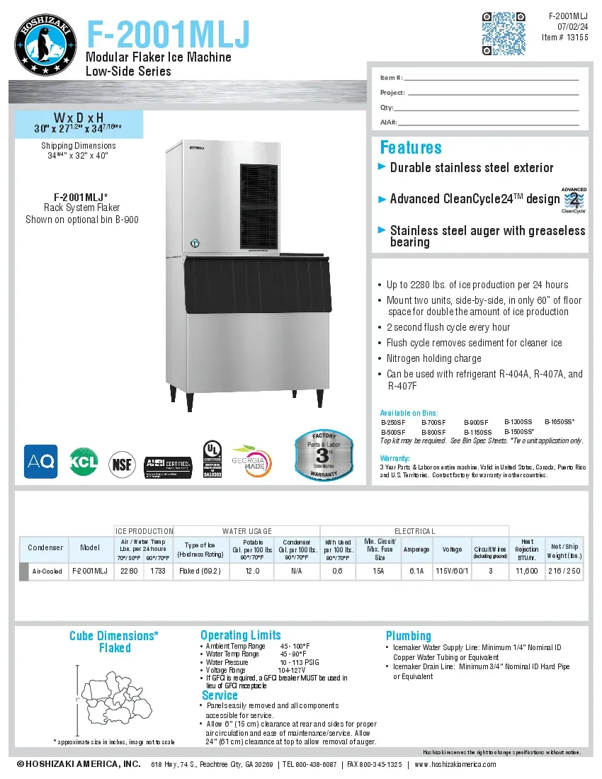 hoshizaki-f-2001mlj-ice-maker-flake-style-115v-specsheet-260719pfuhef.pdf