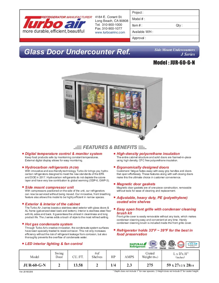 turbo-air-jur-60-g-n-refrigerator-undercounter-reach-in-115v-59-w-glass-doo-260726wr5806.pdf