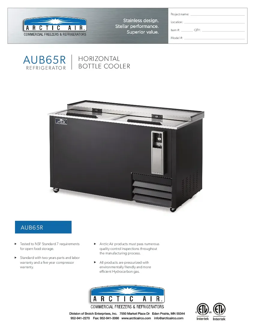 arctic-air-aub65r-bottle-cooler-115v-64-1-2-w-27-d-specsheet-2607269nnzvd.pdf