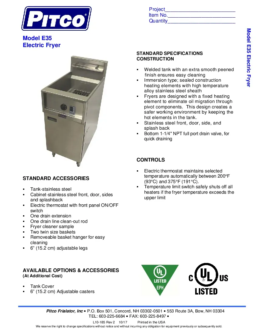 pitco-frialator-e35-fryer-electric-floor-model-full-pot-adjustable-legs-35-260719sieniw.pdf