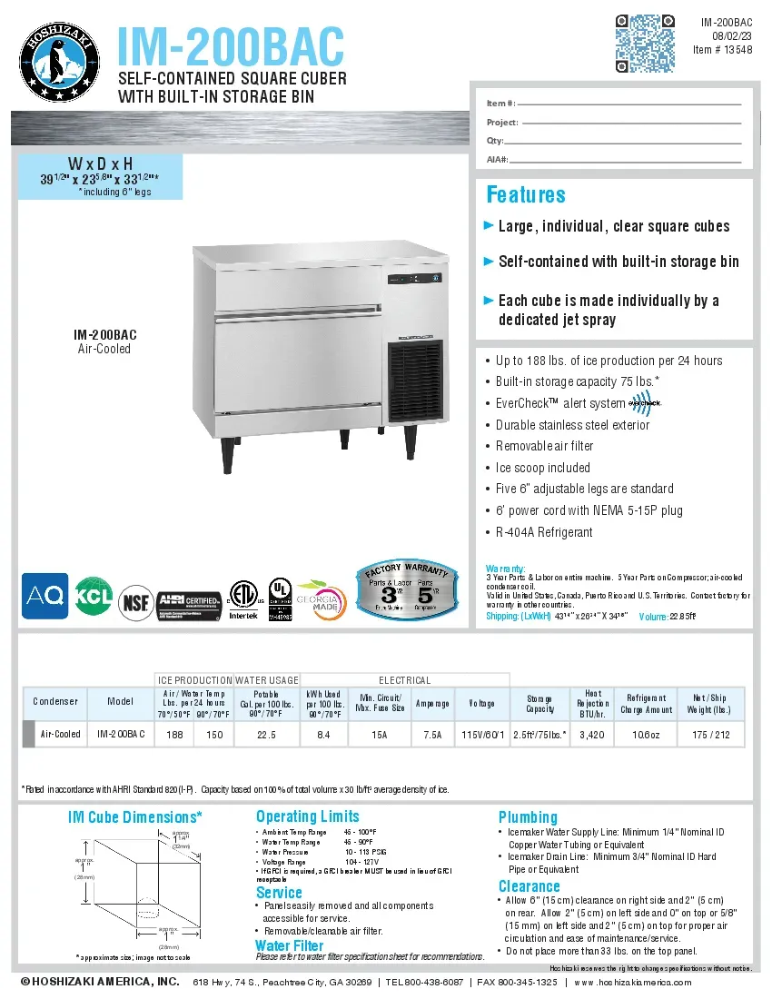 hoshizaki-im-200bac-ice-maker-with-bin-cube-style-115v-self-contained-specs-2607193ernc2.pdf