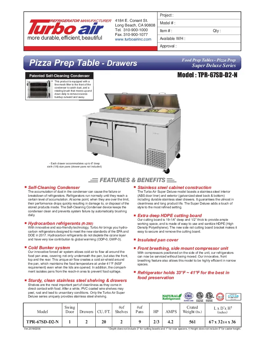 turbo-air-tpr-67sd-d2-n-refrigerated-counter-pizza-prep-table-115v-67-w-1-d-260726b8zzl0.pdf