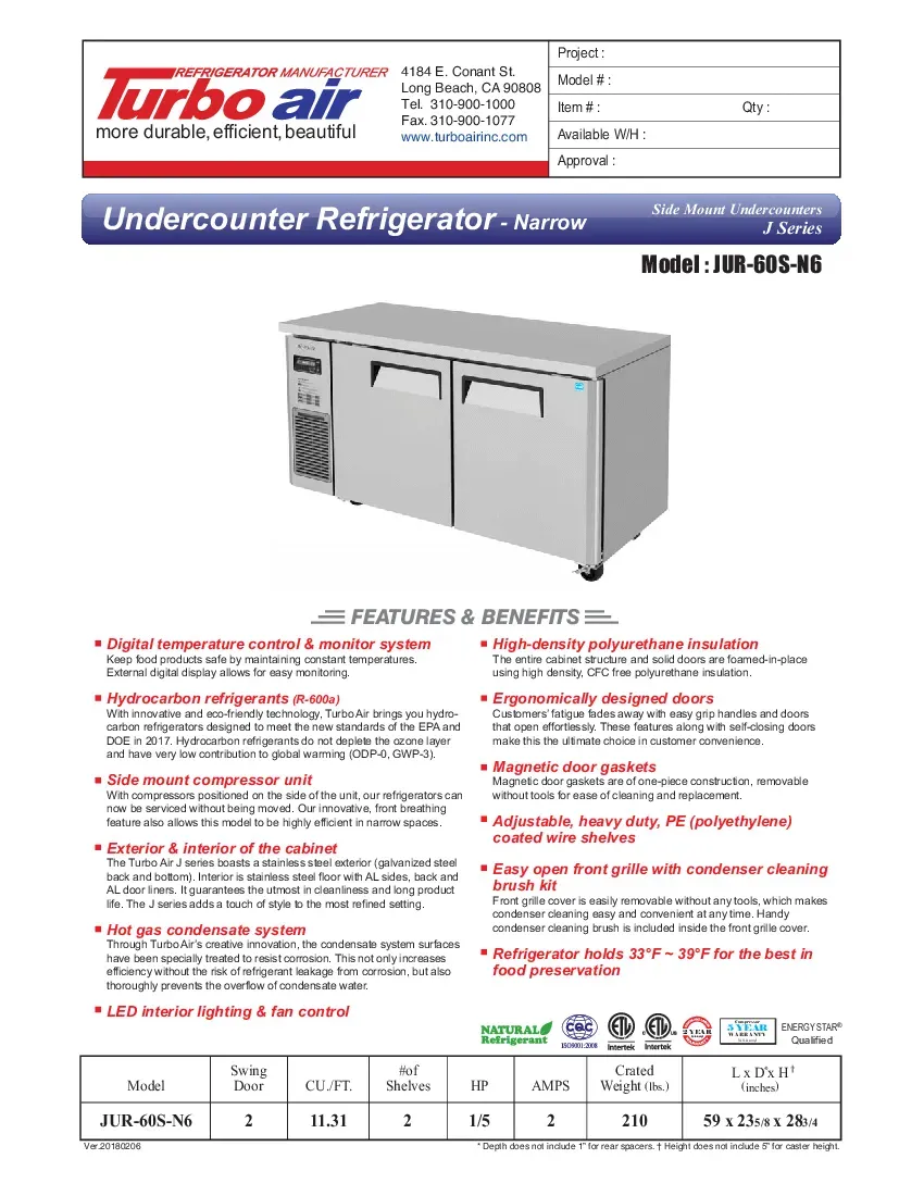 turbo-air-jur-60s-n6-refrigerator-undercounter-reach-in-115v-59-w-stainless-260726wbbzgr.pdf