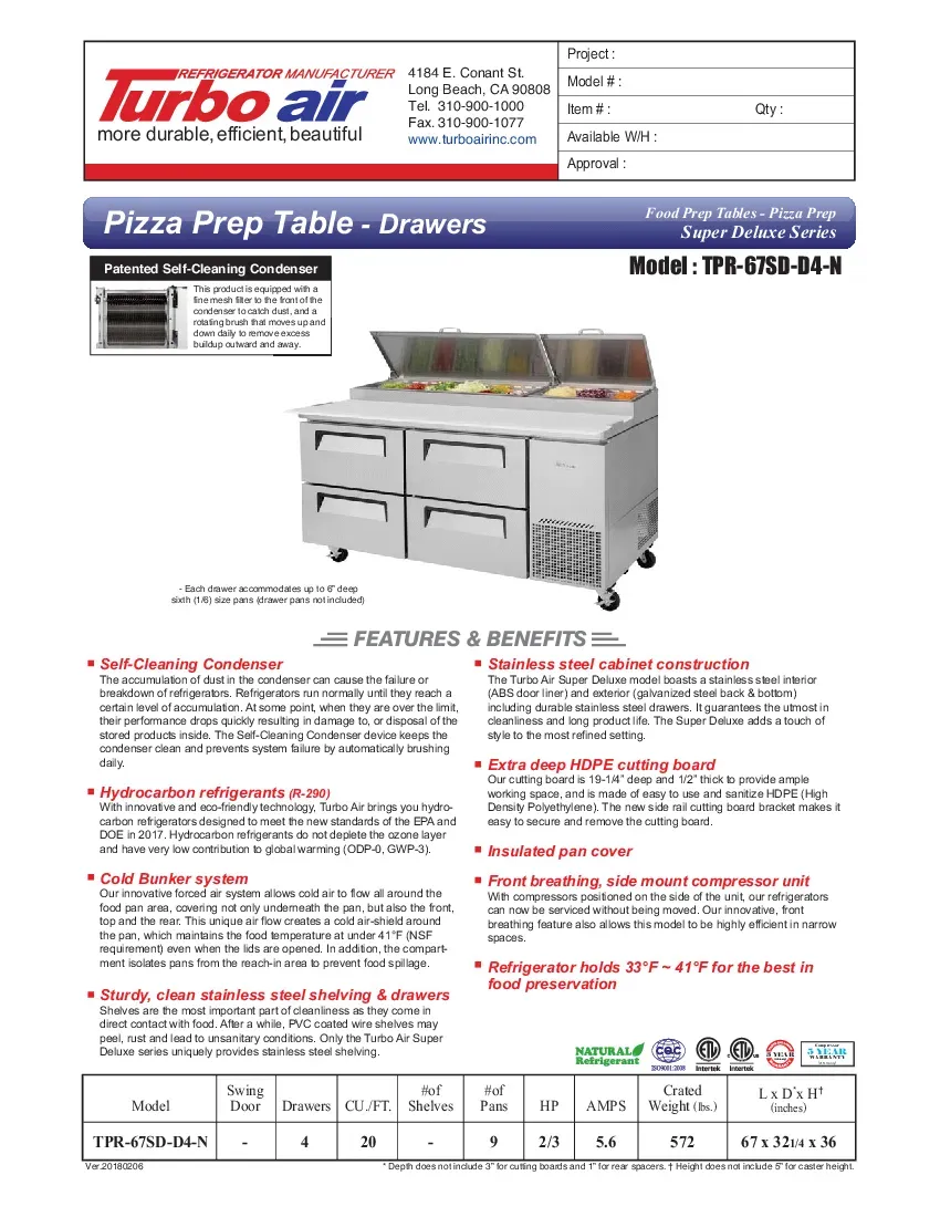 turbo-air-tpr-67sd-d4-n-refrigerated-counter-pizza-prep-table-115v-67-w-ins-2607264be7gl.pdf