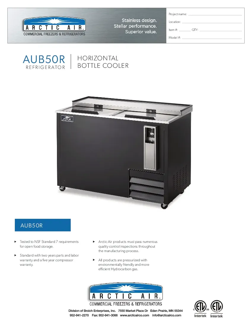 arctic-air-aub50r-bottle-cooler-115v-49-1-2-w-27-d-specsheet-260726mpy5x8.pdf