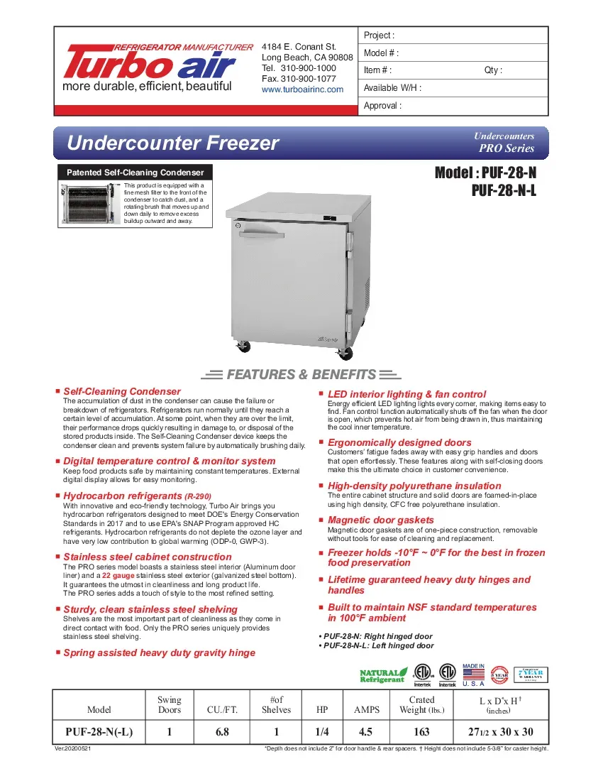 turbo-air-puf-28-n-freezer-undercounter-reach-in-115v-27-5-w-swing-door-spe-2607261fjd5s.pdf