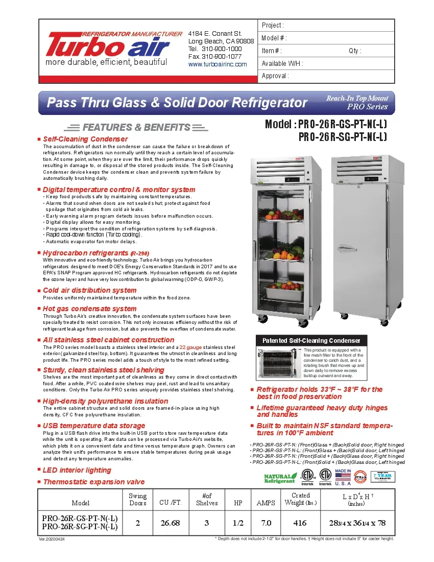 turbo-air-pro-26r-gs-pt-n-refrigerator-pass-thru-115v-one-section-self-cont-260719s31lr5.pdf