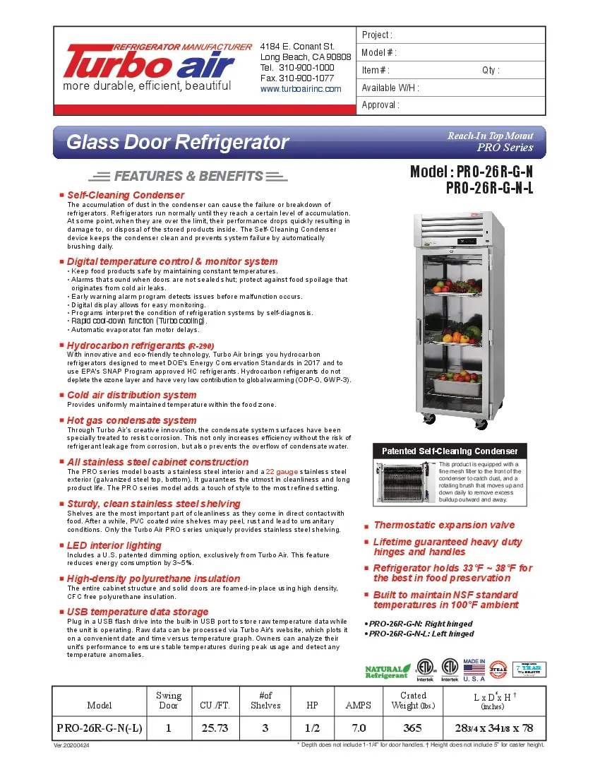 turbo-air-pro-26r-g-n-refrigerator-reach-in-115v-one-section-self-contained-260719qtwgn9.pdf
