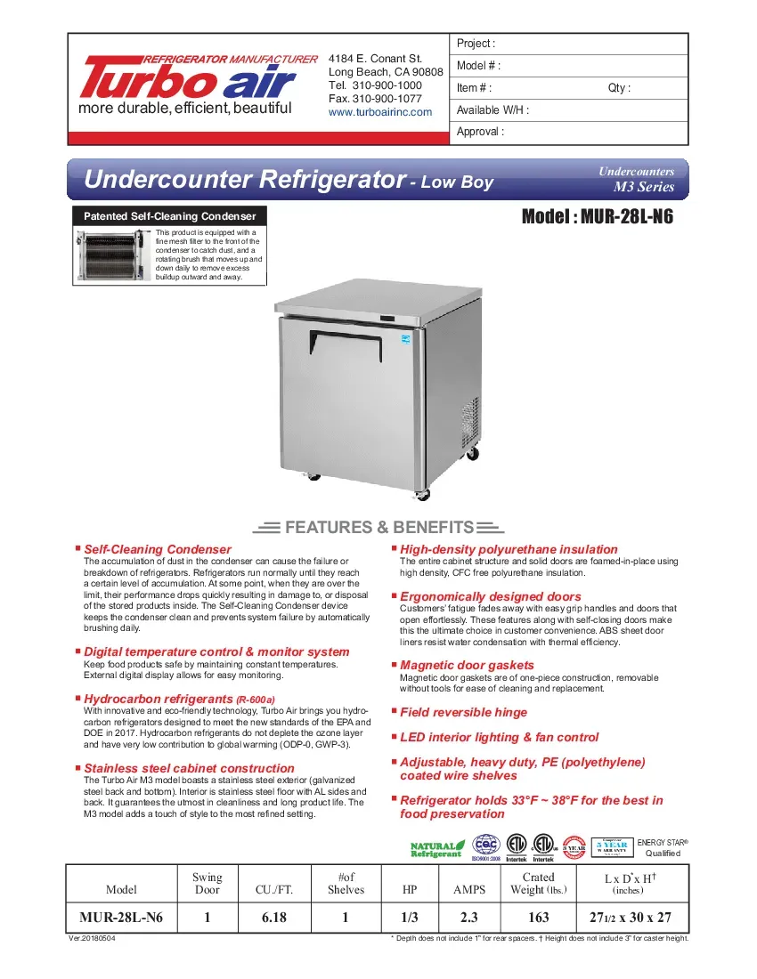 turbo-air-mur-28l-n6-refrigerator-undercounter-reach-in-115v-27-5-w-swing-d-260726hc6h73.pdf