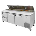 Turbo Air , TPR-93SD-D2-N, Refrigerated Counter, Pizza Prep Table