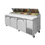 Turbo Air TPR-93SD-N, Refrigerated Counter, Pizza Prep Table